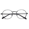 Riven Titanium Vintage Oval Eyeglasses Frames