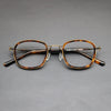 Ultra-Light Pure Titanium Retro Square Eyeglasses Frame 5863