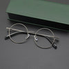 Seraph Titanium Vintage Round Eyeglasses Frames