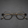 Eirik Titanium Geometric Glasses Frame