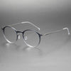 Titanium Round Glasses Frame 6541