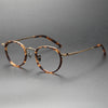 Mika Titanium Vintage Round Eyeglasses Frames