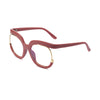 Retro Square Optical Glasses Frames Men Women Fashion Prescription Glasses Clear Lens Eyeglasses