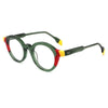 Crowe Vintage Acetate Round Glasses Frame