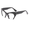 Fashion Retro Half frame Cat eye Women Glasses Frame Can Be Equipped with Myopia Prescription Lens Men Glasses Frame