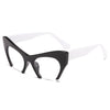 Fashion Retro Half frame Cat eye Women Glasses Frame Can Be Equipped with Myopia Prescription Lens Men Glasses Frame