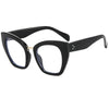 Square Anti Blue Light Blocking Glasses Computer Glasses Reading Prescription Spectacle Frames Unisex