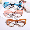 Cat Eye Computer Glasses Women Anti Blue Light Eyeglasses Double Bridge Fashion Eyewear UV Protection Spectacle Frames