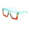 Vintage Square Glasses Frame Retro Women Colorful Frame Clear Lens Eyewear Brand Designer Gafas De Sol Eyeglasses Female Oculos