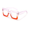 Vintage Square Glasses Frame Retro Women Colorful Frame Clear Lens Eyewear Brand Designer Gafas De Sol Eyeglasses Female Oculos