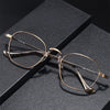 Titanium Vintage Geometric Eyeglasses Frames 80850