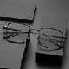 Retro Titanium Square Glasses Frame 80984