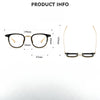 Calyx Titanium Vintage Square Eyeglasses Frames