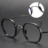 Zizza Titanium Geometric Glasses Frame