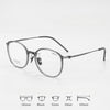 Titanium Vintage Round Eyeglasses Frames L9113