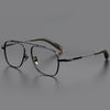 Retro Titanium Square Glasses Frame SM105