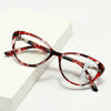 LADIES FASHIONABLE CAT EYE ZOOM HD ANTI-BLUE LIGHT READING GLASSES