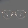 Lowell Titanium Geometric Glasses Frame