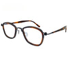 Retro Titanium Square Glasses Frame  5861