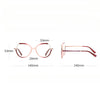 Geometric Metal Glasses Frames TJ883