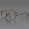 Titanium Vintage Oval Eyeglasses Frames 200132