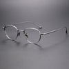 Titanium Round Glasses Frame  Chord E