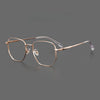 Lowell Titanium Geometric Glasses Frame