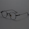 Keltz Titanium Vintage Round Eyeglasses Frame