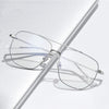 Al Metal Double Bridges Glasses Frame