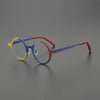 Altair Titanium Round Glasses Frame