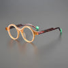 Ansley Retro Round Acetate Glasses Frame