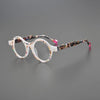 Ansley Retro Round Acetate Glasses Frame