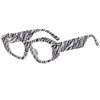 Antonia Zebra Print Glasses Frame