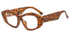 Antonia Zebra Print Glasses Frame