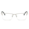 MEN'S RETRO HALF-FRAME ANTI-BLUE LIGHT READING GLASSES