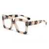 Fashion Square Large Frame Glasses