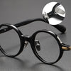 Titanium Vintage Round Eyeglasses Frames 80854