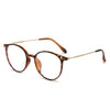 WOMEN'S FASHION ROUND LARGE FRAME ANTI-BLUE LIGHT READING GLASSES