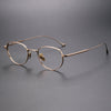 Titanium Round Glasses Frame  Chord E