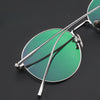 Yan Titanium Vintage Round Eyeglasses Frame