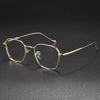 Broderick Retro Titanium Square Glasses Frame