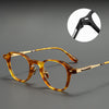 Titanium Vintage Oval Eyeglasses Frames ST BT55007