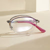 WOMEN'S HALF-FRAME FOLDING GLASSES