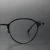 Titanium Vintage Round Eyeglasses Frames KJ-40