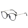 WOMEN'S FASHION ROUND LARGE FRAME ANTI-BLUE LIGHT READING GLASSES