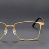 Casimir Retro Titanium Square Glasses Frame