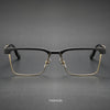 Malin Browline Retro Titanium Ultra-Light Glasses Frame