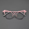 Belinda Cat Eyes Titanium Glasses Frame