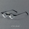 Bert Small Retro Round Acetate Frame