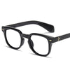 Bruce Vintage Rivet Square Glasses Frame